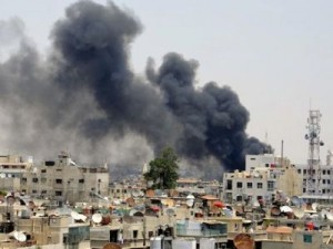 Aviones franceses bombardearon al pueblo Sirio y hubo más de 50 muertos. 