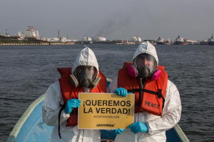 Greenpeace exige la verdad sobre la tragedia en explosión de Pajaritos/ Plumas Libres