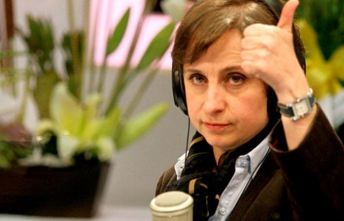 Carmen Aristegui fue despedida de MVS tras la difusión de la compra de la Casa Blanca, pero sigue siendo la mejor.