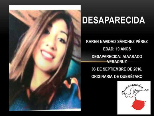 Solicitan apoyo para saber de María Dolores, Karen y Javier Sánchez desaparecidos desde hace 10 días Desap1