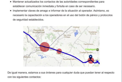 Veracruz: Otra vez CANACAR exhorta a no transitar en carreteras de 8 am a 10 pm. Noticias en tiempo real