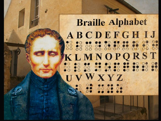 Un día como hoy nace el creador del método Braille Plumas libres