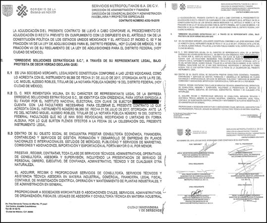 Recibe Senador Panista Julen Rementer A Negocio Millonario De Gobierno