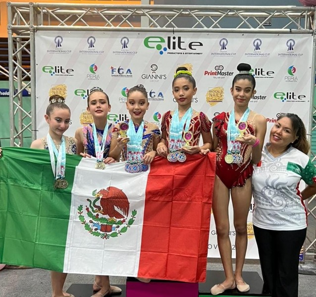 Brillan Gimnastas De Club De Oro Veracruz En El Aruba International Cup