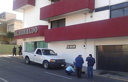 Fachada del periódico El Heraldo de Córdoba/Foto: Imagen de Veracruz