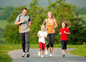 Hacer ejercicio te da salud, te baja de peso y te mantiene feliz y relajado