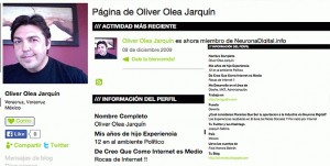 Oliver Olea jarquín ni periodista es...