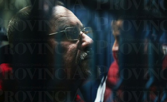 Hipólito Mora recibe setencia de la Juez. Foto: Provincia