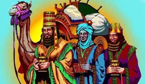 Llegan Melchor, Gaspar y Baltazar