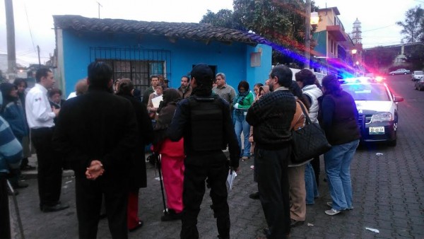 Nuevo grupo de vecinos vigilantes en el centro de Xalapa/Foto: Francisco de Luna