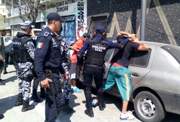 El sábado pasado fueron detenidas 4 personas que se encontraban asaltando a los turistas/Fotover