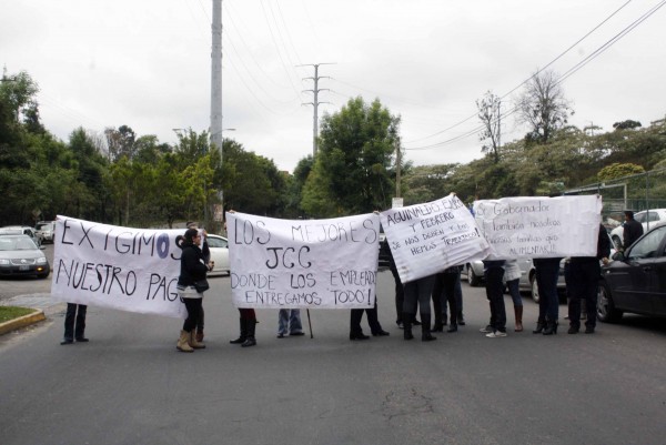 El bloqueo provó un caos vial sobre la avenida Arco Sur/Fotover