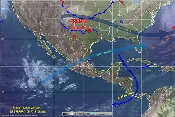 Prevén condiciones de tiempo estable a lo largo de la región de pronóstico con potencial de heladas en zonas serranas. 
