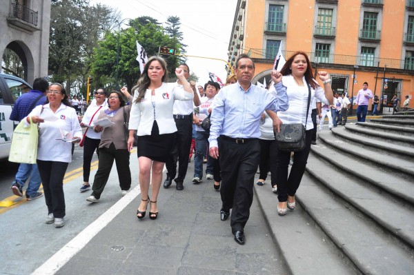 Antonio Luna informó que su organización Cardenistas realizará una concentración en Plaza Lerdo también el miércoles/Fotover