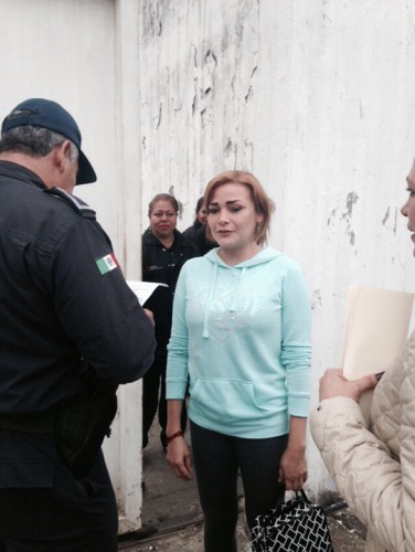 "Triunfó la justicia federal", dijo MaryJosé Gamboa al dejar el penal de Tuxpan/ Foto cortesía de NOTIVER