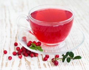 Jugo de arándanos con jengibre