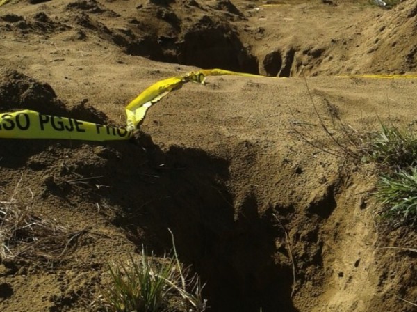En total fueron encontrados 15 fosas/Plumas Libres