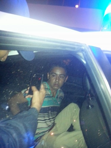 Uno de los jóvenes asaltantes fue detenido/Foto: Francisco de Luna