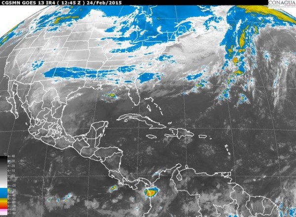 Hoy disminuirán los nublados y la probabilidad de lluvias a lo largo de la región de pronóstico. El ambiente será templado a cálido en gran parte de la vertiente oriental del país.