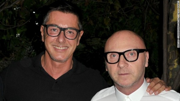 Domenico Dolce y Stefano Gabanna/Foto: CNN