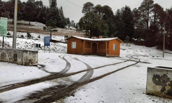 Esta mañana hubo deshielo por lo que la temperatura se incrementó en Conejos de hasta 2 grados centígrados/Fotover