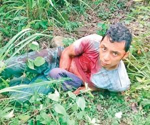 Uno de los asaltantes quedó mal herido tras la balacera