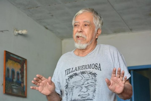 Fernando Gómez, de la "Unión de Pequeños Propietarios" de Acayucan, denunció robo de su ganado