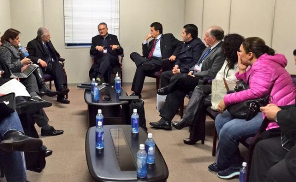 Gutiérrez Carlín, participó en la mesa de trabajo entre la delegación mexicana asistente a la Conferencia de Sendai, Japón/Foto: La Jornada Veracruz.