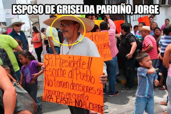 Parientes de Ramón Ferrari secretario de sedarpa también en la toma del puente
