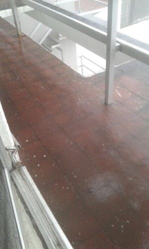 Granizada en Xalapa/Foto: CNA