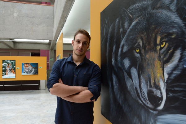 José Álvarez Morán, de 28 años, estudió la licenciatura en Bellas Artes en la Universidad de Vigo, en el País Vasco