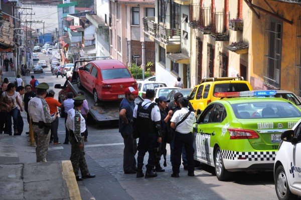 El primero zafarrancho ocurrió sobre la calle Sebastían Camacho/Fotover