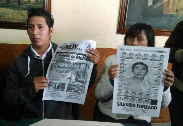 Jorge Sánchez Ordoñez hijo de Moisés Sánchez lamenta la lentitud de autoridades estatales y federales en investigación por asesinato de su padre