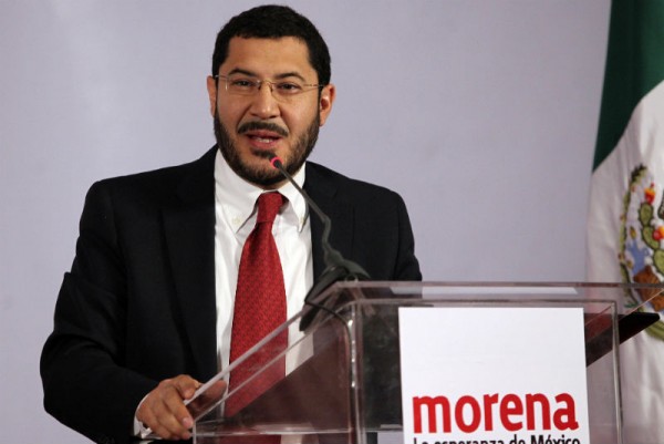 Martí Batres dirigente nacional de MORENA