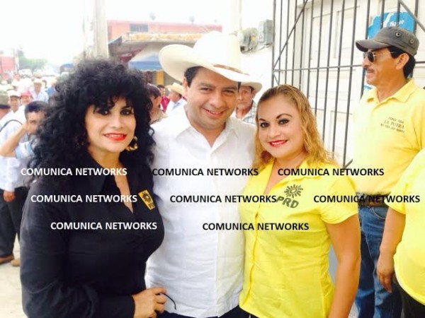 Octavio Omar López Castillejos, usa recursos públicos y hace campaña a favor de los candidatos a diputados por PRI-PRD Rojo