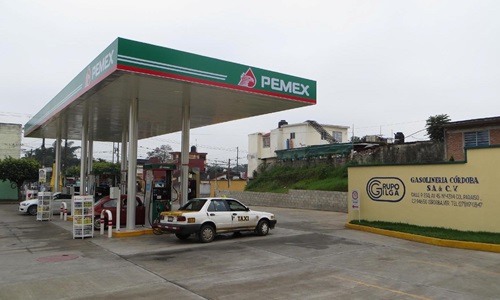 Gasolinera del Grupo Gilga del Puerto de Vercruz