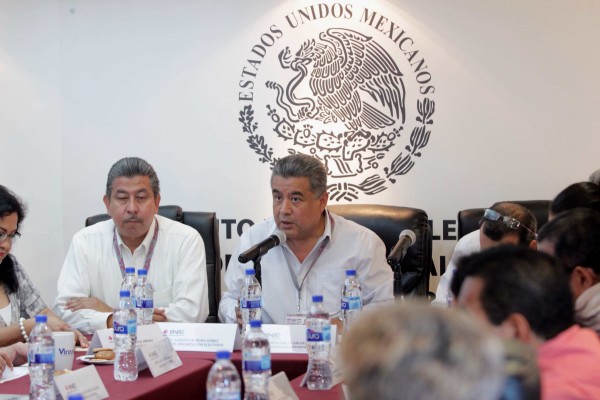 Sesión de la Junta Local INE Veracruz/Arhivo Fotover