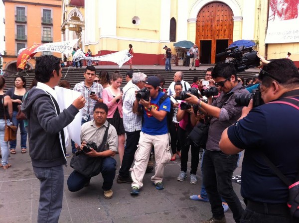 Jorge Sánchez hijo del periodista y activista Moisés Sánchez