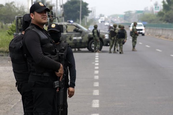En el operativo participó la PGR, y elementos del ejército/ Foto Plumas Libres