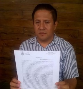 Pedro Villagrán se quejó por el aumento de inseguridad en Xalapa