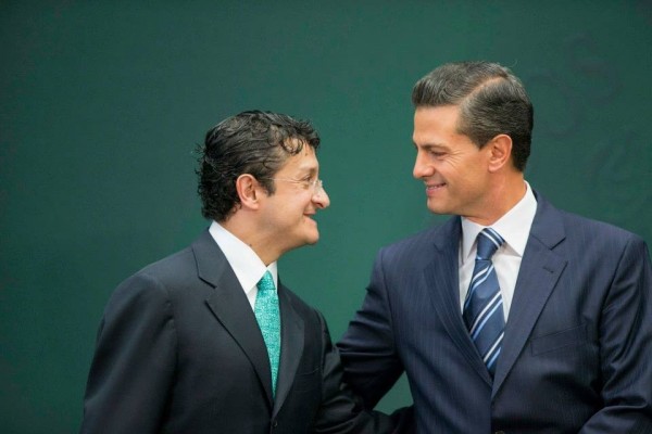 El día en que Virgilio Andrade asumió la Función Pública para investigar a Peña Nieto por presuntos conflictos de interés. 3 de febrero de 2015