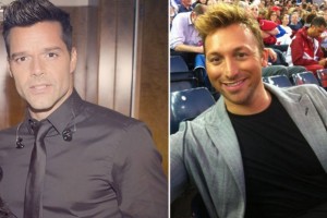 Ricky Martin no se habla en público con su presunto novio