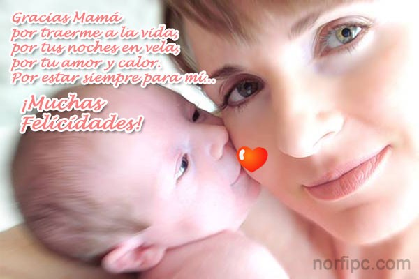 Felicidades a todas las mamás en su día