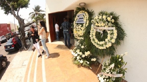 En la funeraría la Luz de Veracruz, tuvo lugar el sepelio de la señorita Columba Campillo González otra victima de la fuerte inseguridad en Veracruz