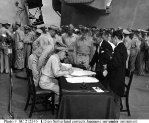 Alemania firma su rendición en la II Guerra Mundial