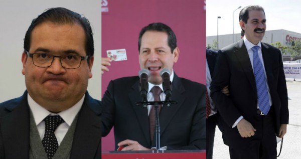 Los gobernadores de los estados de Veracruz, México y Sonora son los más denunciados por los partidos políticos por violar las leyes electorales. Fotos: Cuartoscuro