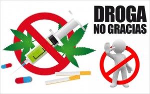 Las drogas te destruyen, diles no.