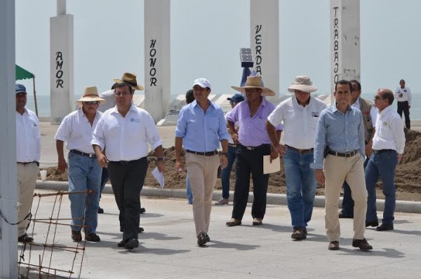 La obra lleva un avance del 60%