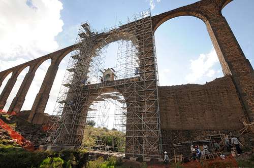 El Acueducto del Padre Tembleque, en la lista de patrimonio de la humanidad  - Plumas Libres