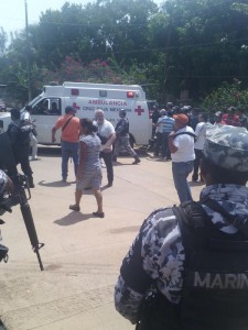 Corredera de gente y balazos por doquier hoy en Minatitlán